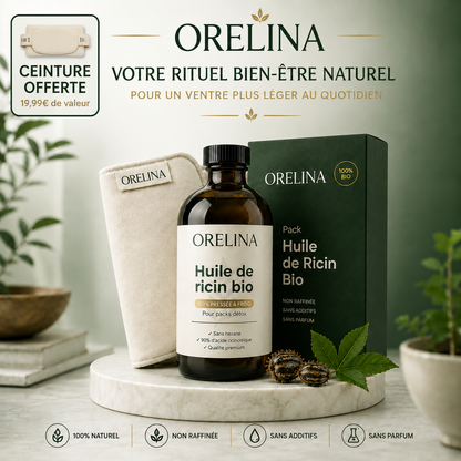 ORELINA PACK DETOX À L'HUILE DE RICIN
