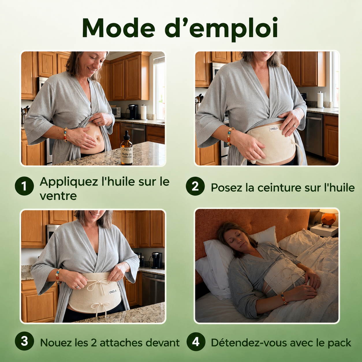 ORELINA PACK DETOX À L'HUILE DE RICIN