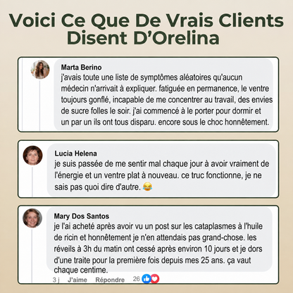 ORELINA PACK DETOX À L'HUILE DE RICIN